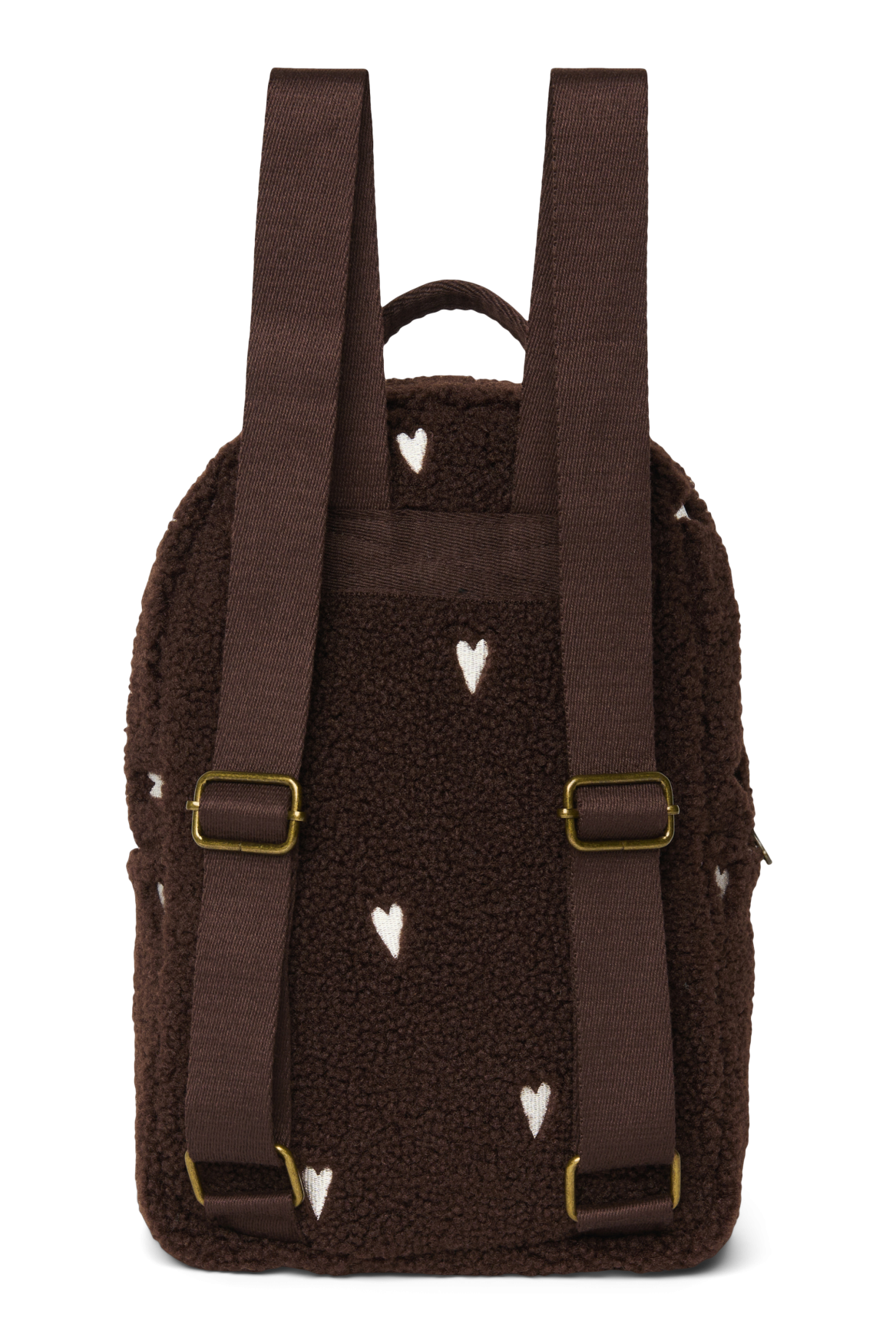 Teddy-Mini-Rucksack | Schokoladenherzen