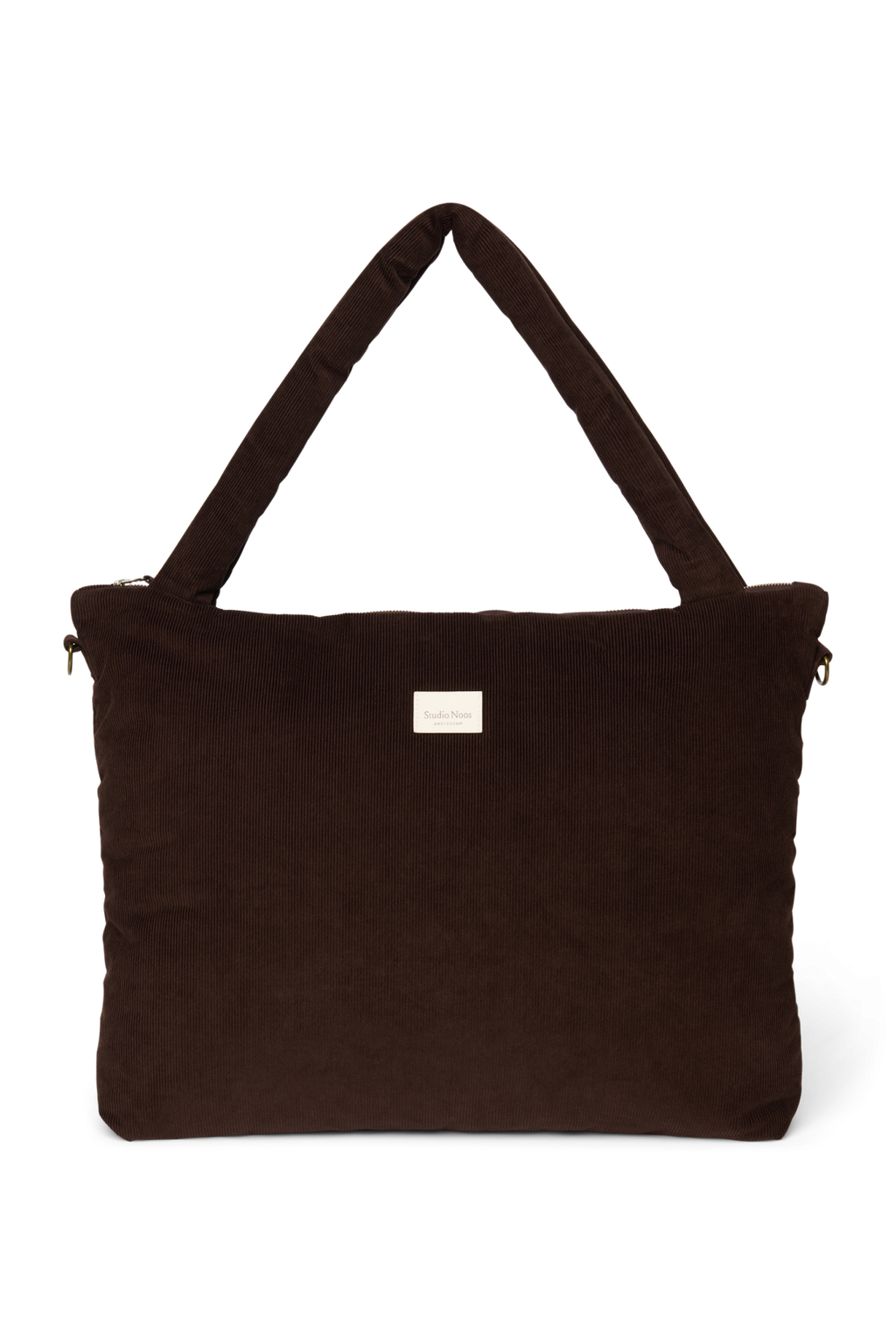 Wickeltasche Rib Puffy | Dunkelbraun