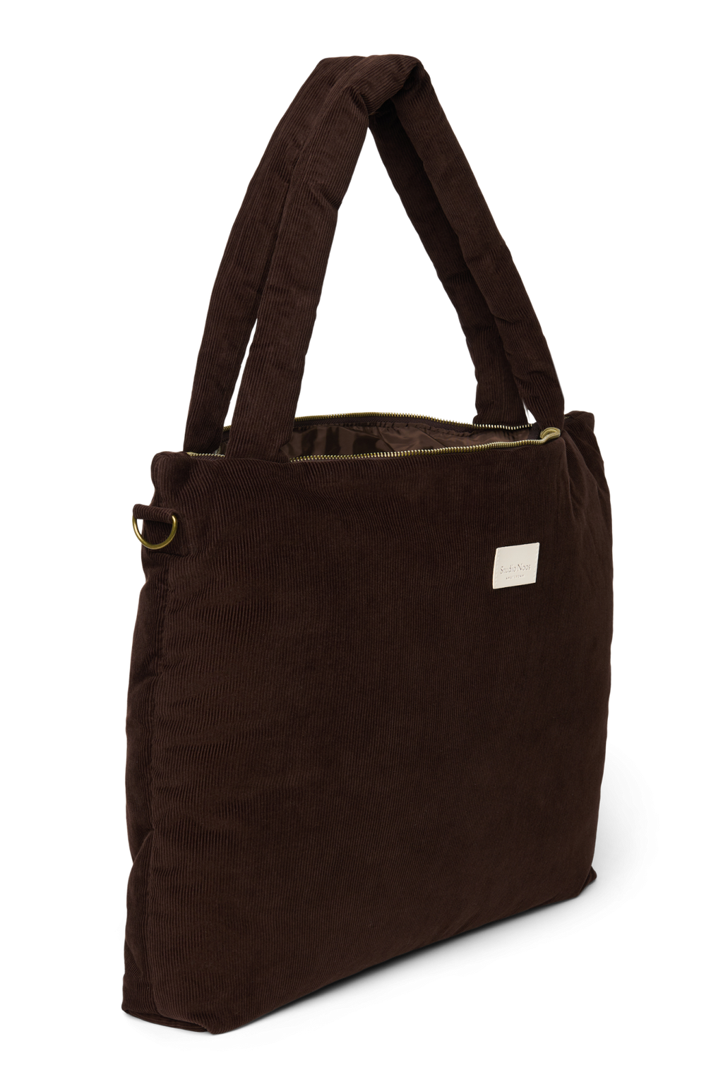 Wickeltasche Rib Puffy | Dunkelbraun