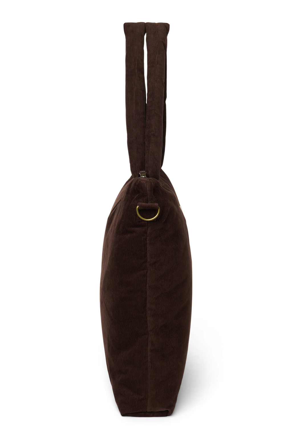 Wickeltasche Rib Puffy | Dunkelbraun