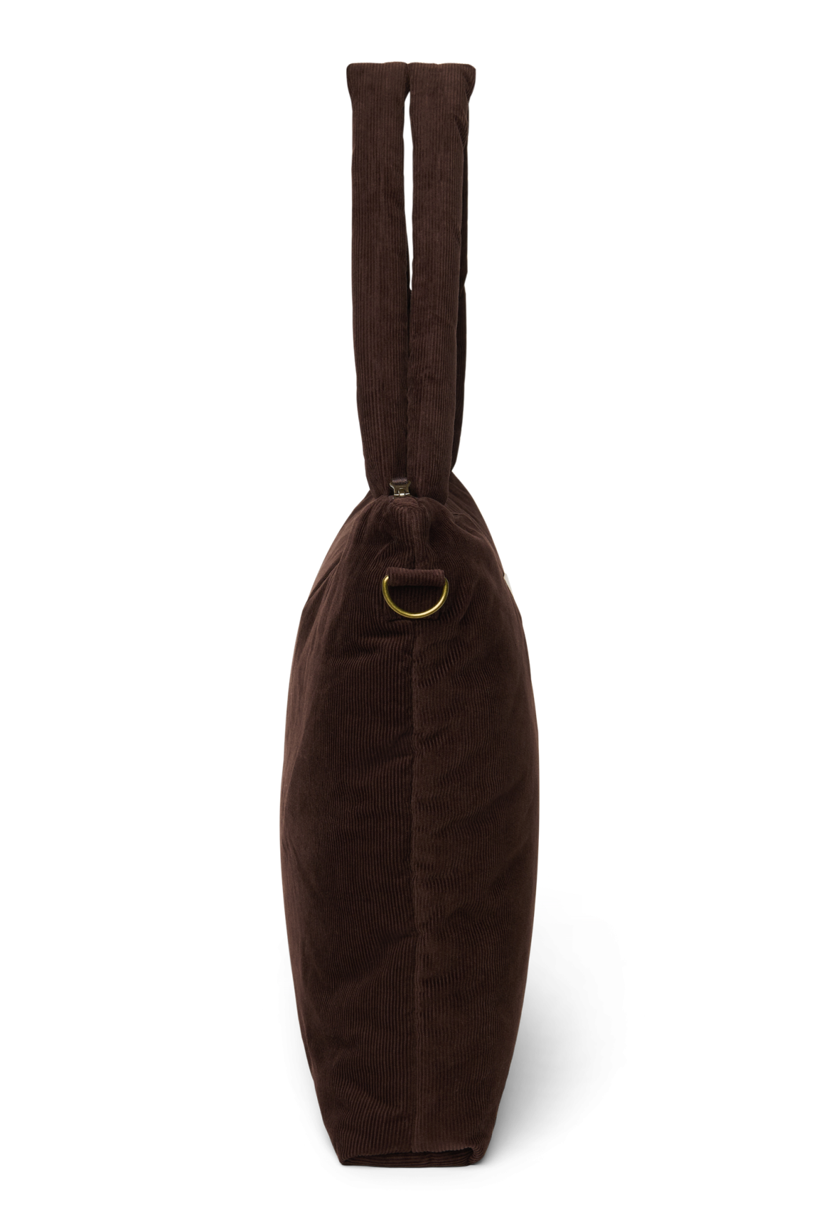 Wickeltasche Rib Puffy | Dunkelbraun
