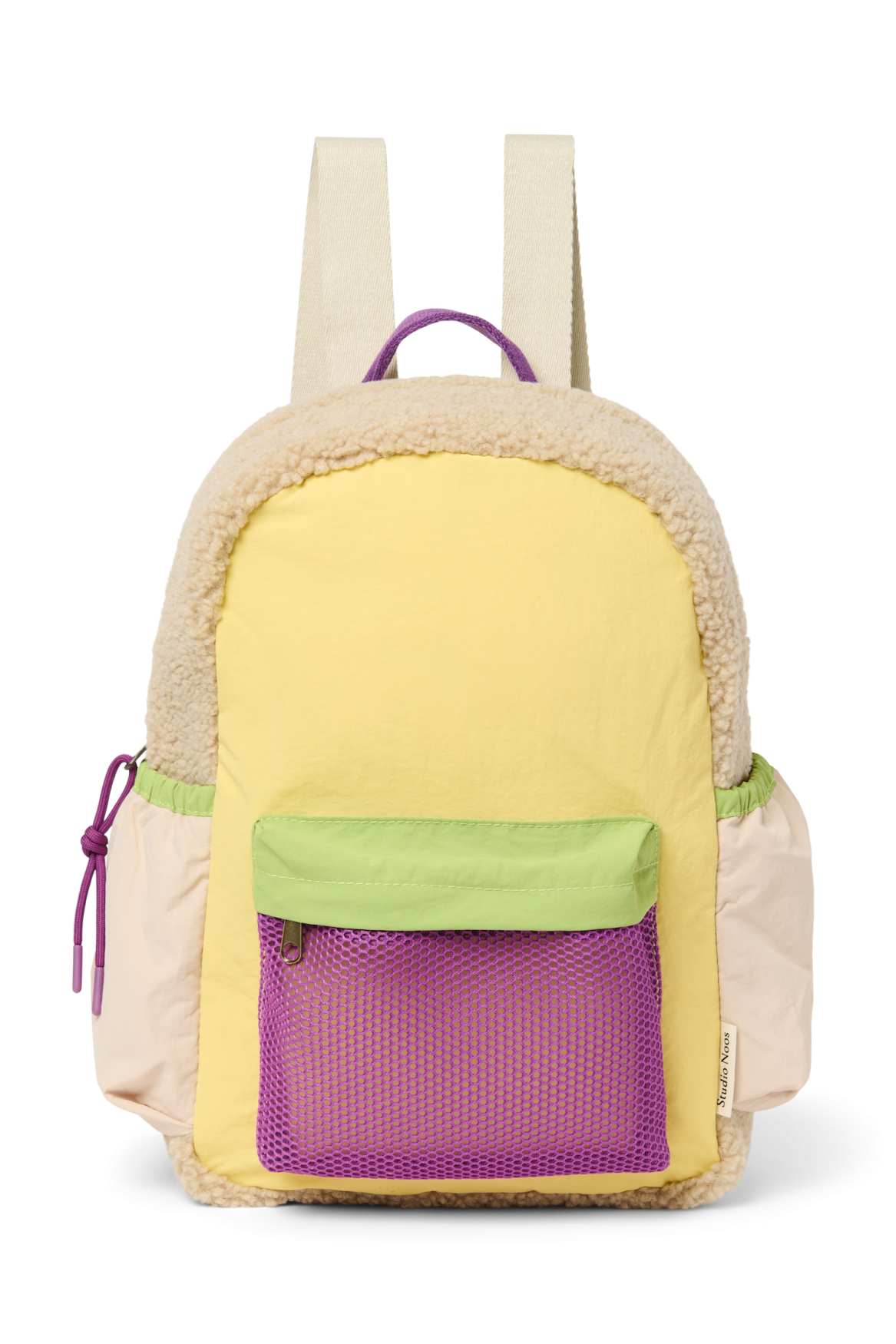 Patchwork Midi Rucksack | Buttergelb