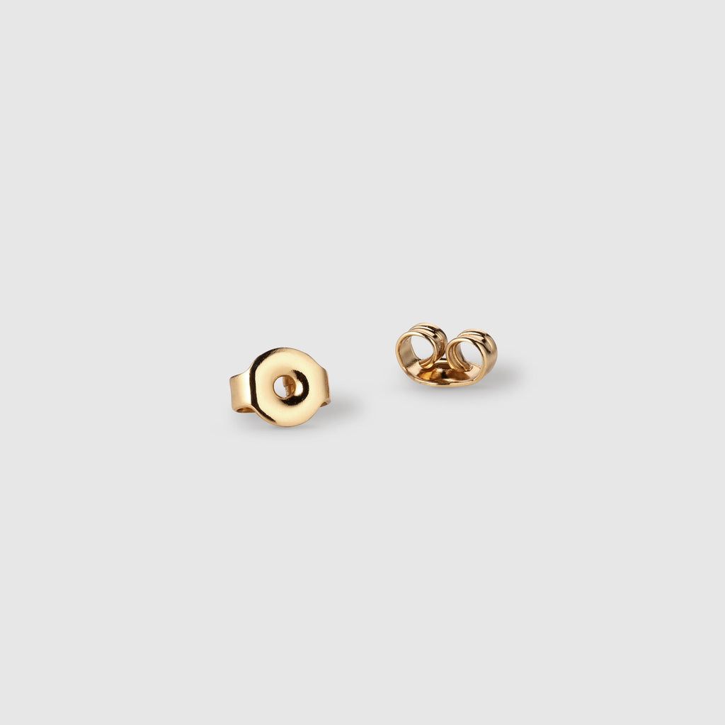 Chill Pill Pavé Stud Earrings - Gold