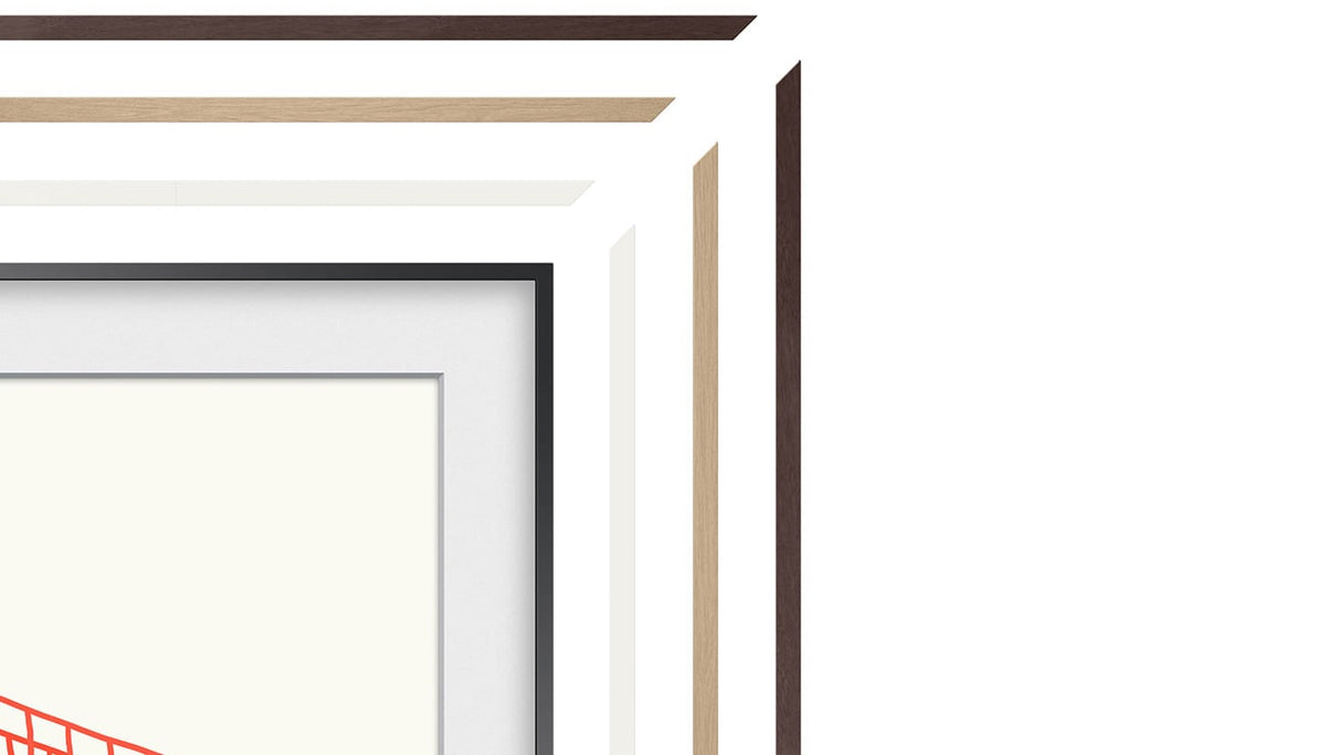 Samsung (2021) 50" The Frame Customizable Bezel In Modern Teak - VG-SCFA50TKBZA - image 7