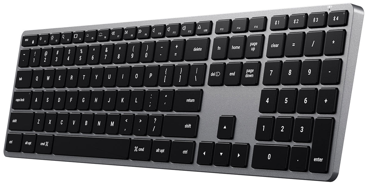 Satechi Space Gray Slim X3 Bluetooth Backlit Keyboard - ST-BTSX3M - image 2