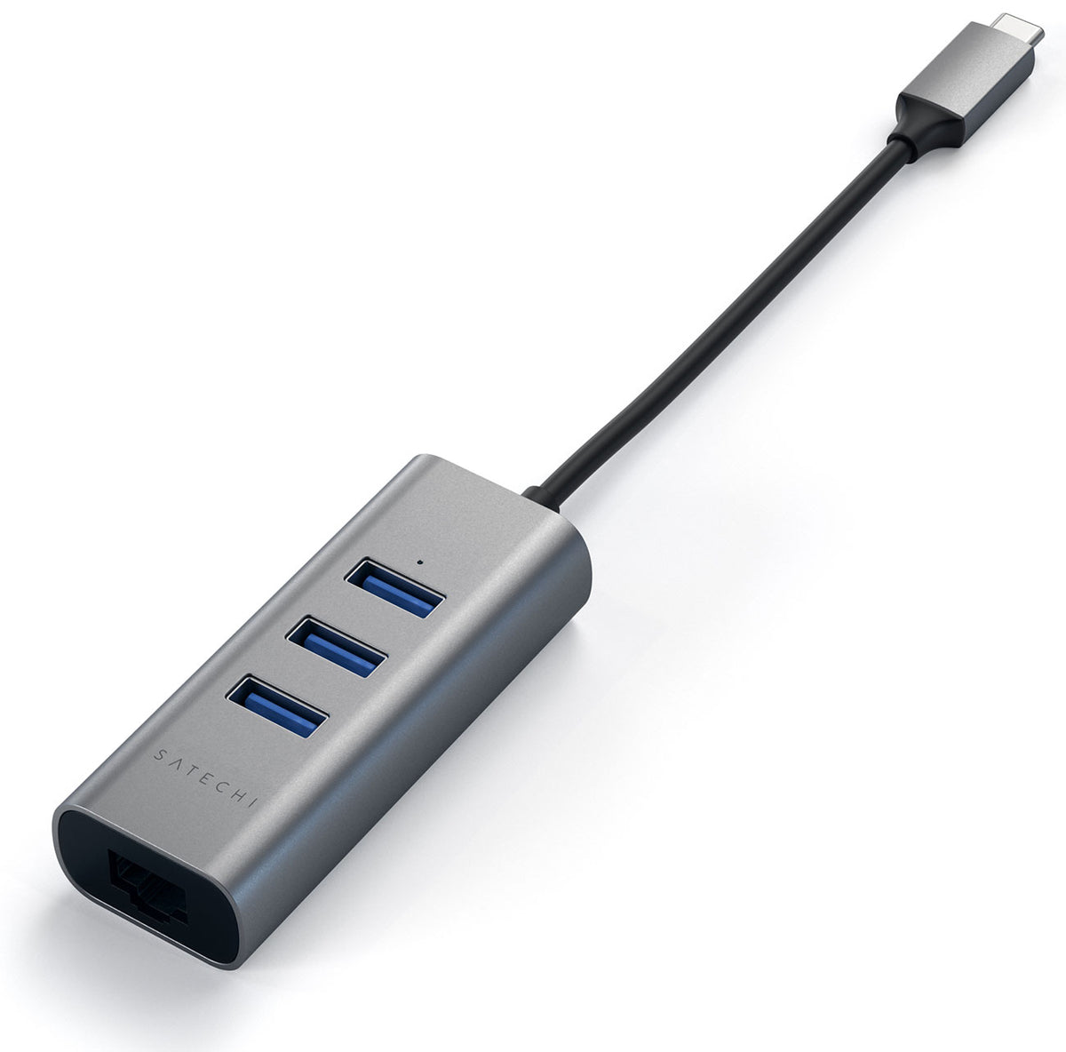 Satechi Space Gray USB-C 2-In-1 USB Hub With Ethernet - ST-TC2N1USB31AM - image 4