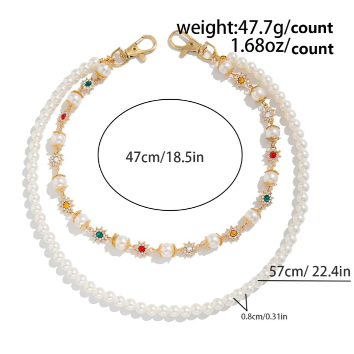 VYBES Fang Pocket Chain