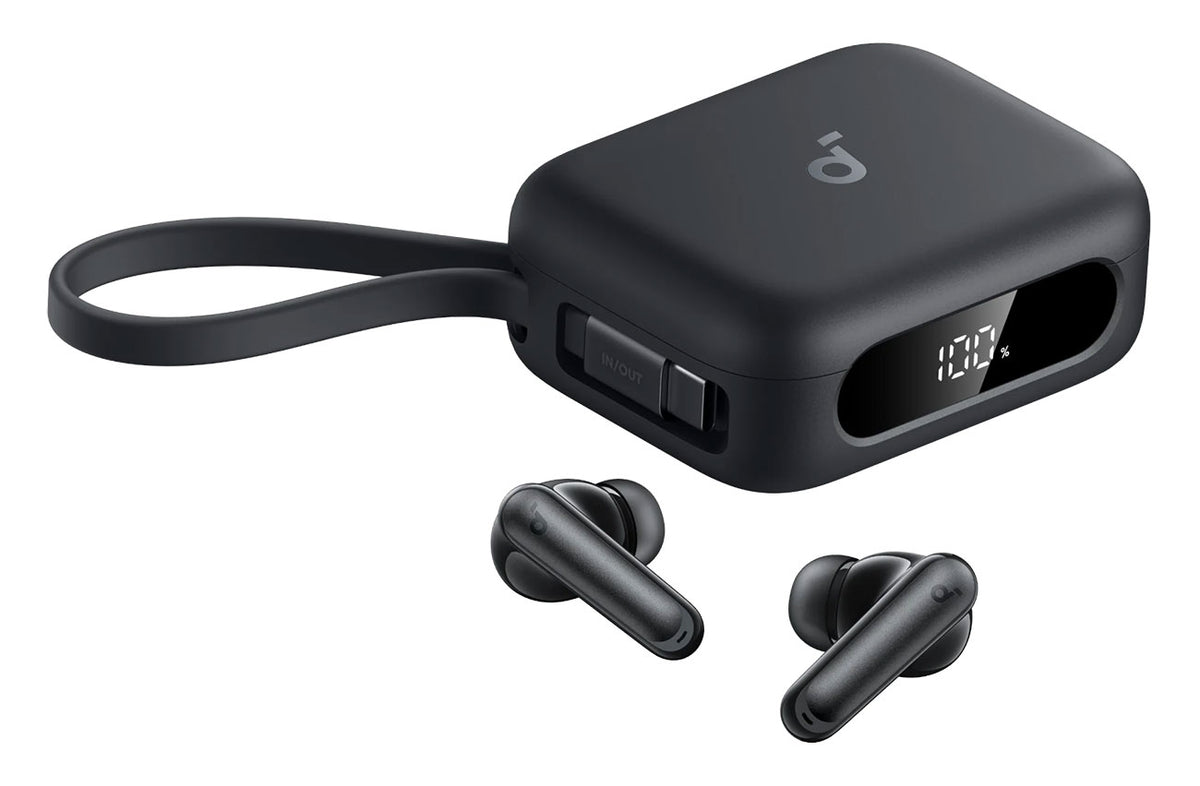 Soundcore P41i True-Wireless Earbuds and Charging Case with Built in USB-C Phone Charger In Black - A3937 - image 6