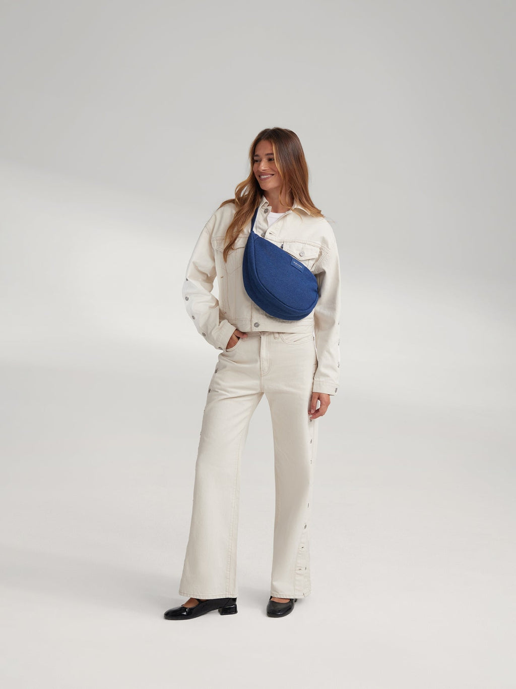 Denim heuptas voor volwassenen | Donkerblauw