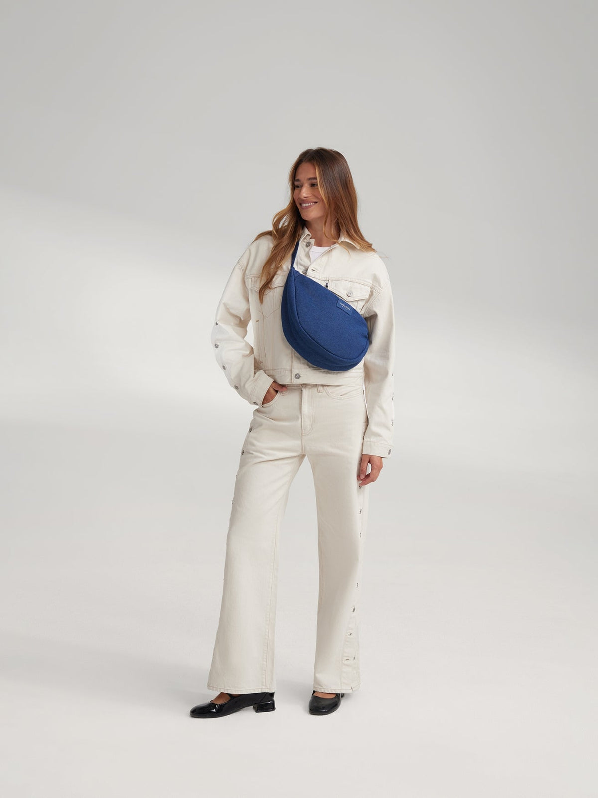 Denim heuptas voor volwassenen | Donkerblauw