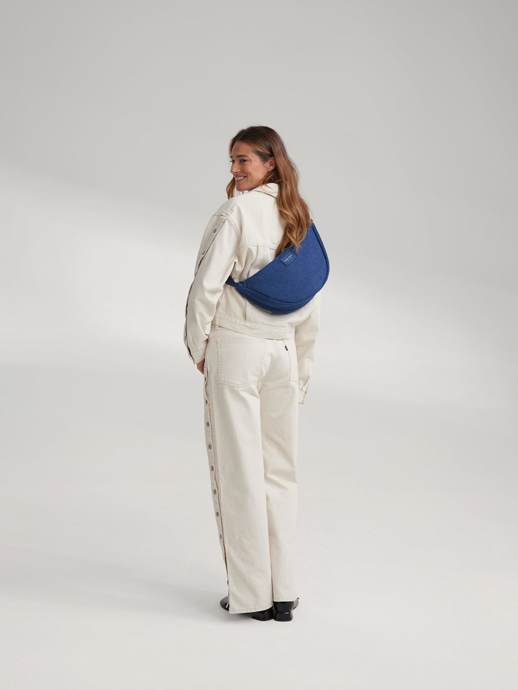 Denim heuptas voor volwassenen | Donkerblauw