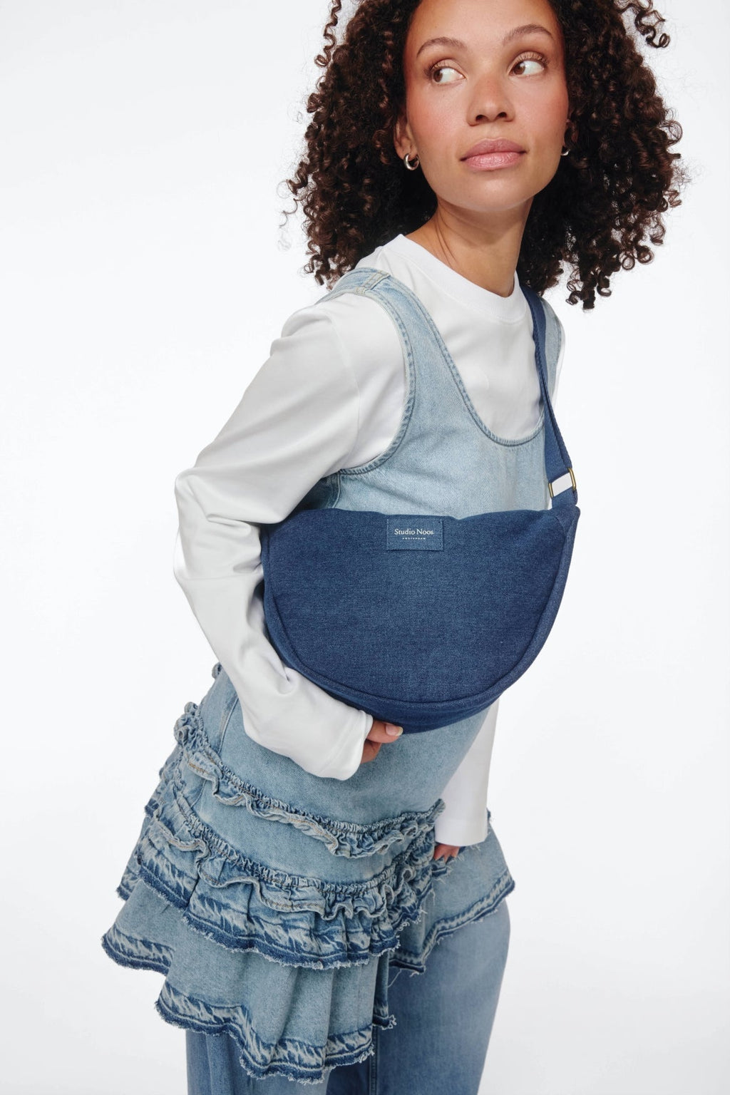 Denim heuptas voor volwassenen | Donkerblauw