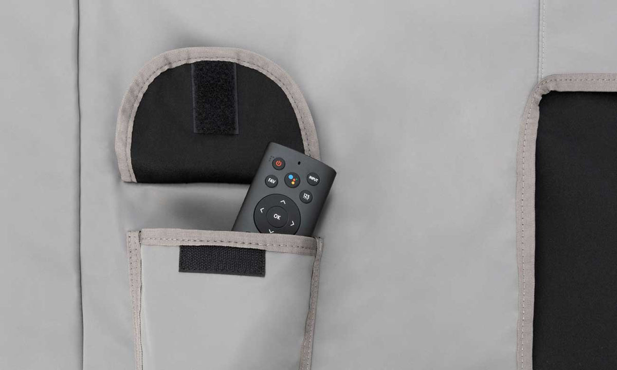 SunBrite 43" Universal Outdoor TV Grey Dust Cover - SB-DC-43-GRY - image 4