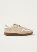 Tb.490 Rife Grain Cream Leren Sneakers