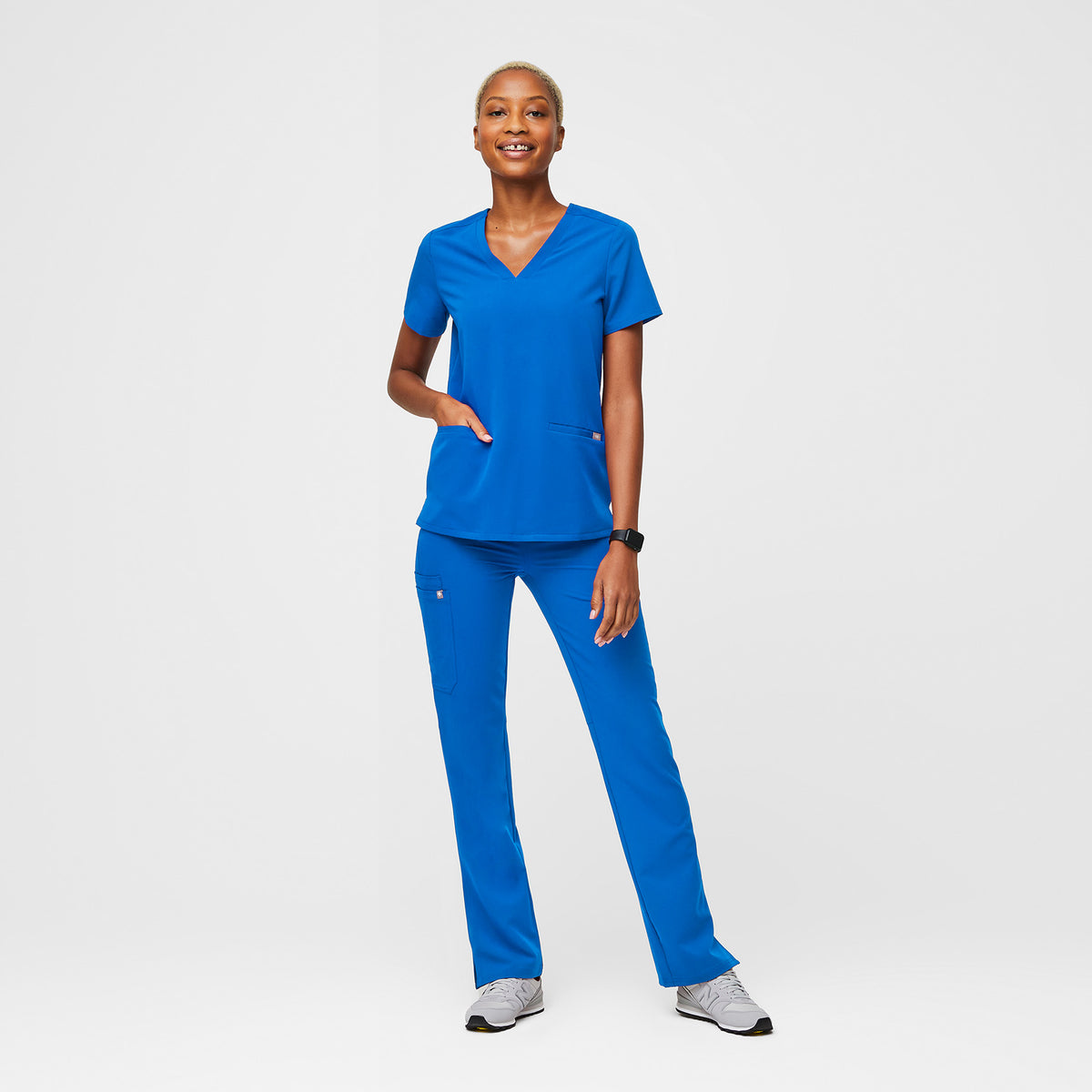 Casma Scrub Top™ - Royal Blue