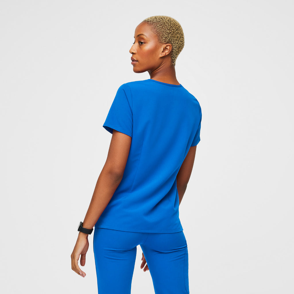 Casma Scrub Top™ - Royal Blue