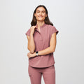 Rafaela Oversized Scrub Top™ - Mauve