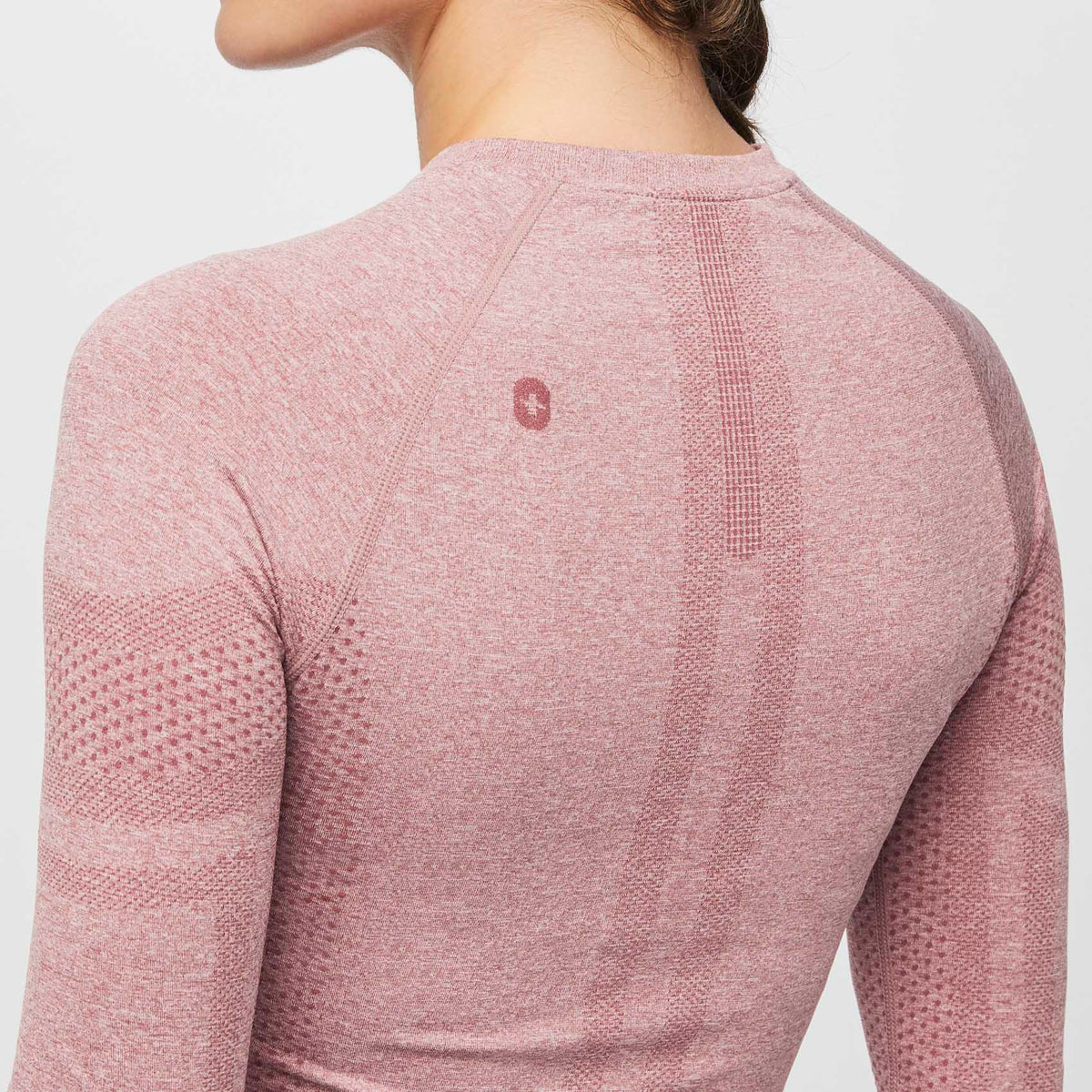 Salta Seamless Long-Sleeve Underscrub - Mauve