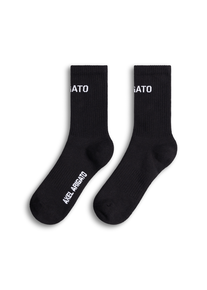 Arigato Logo Tube Socks - Black - image 1