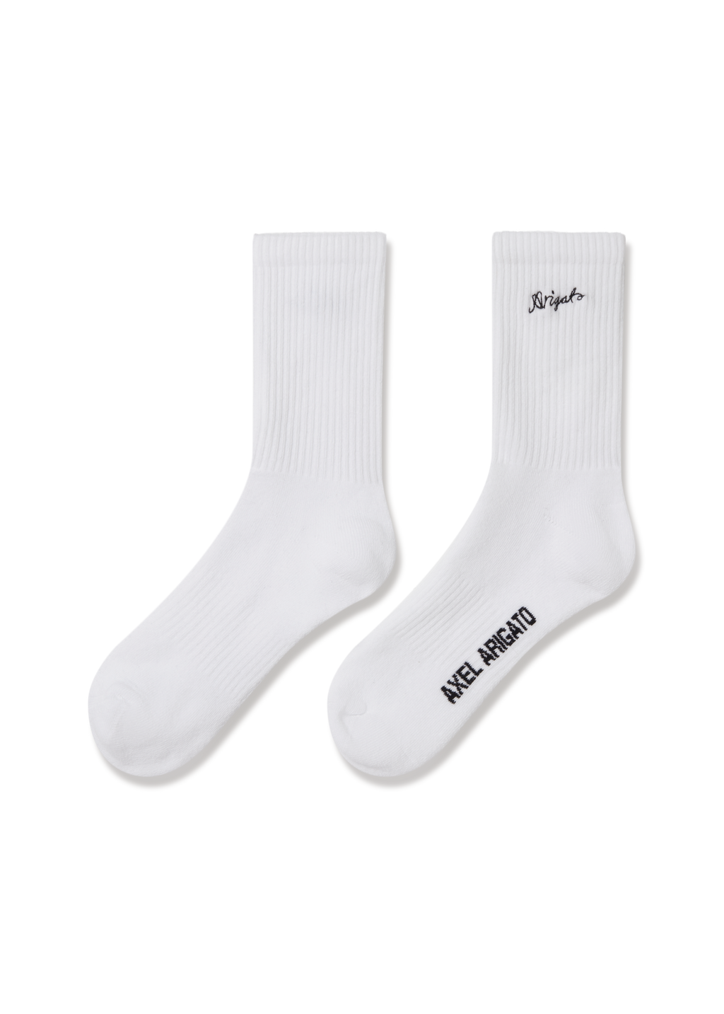 Scribble Arigato Tube Socks - White - image 1