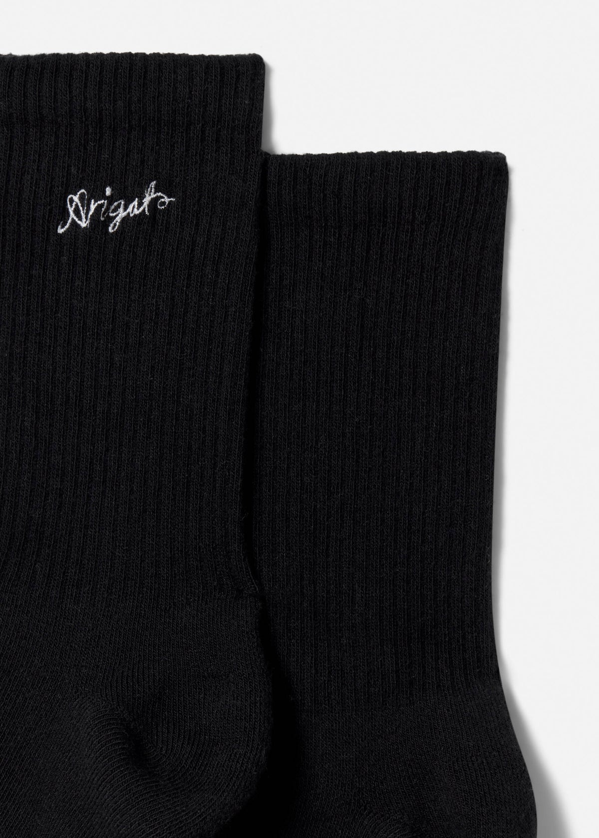 Scribble Arigato Tube Socks - Black - image 2