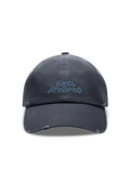 Floral Washed Cap - Dark Grey - image 1