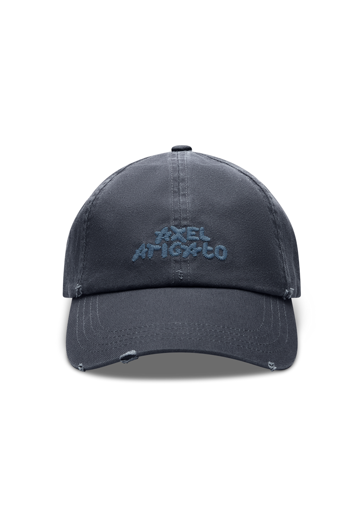 Floral Washed Cap - Dark Grey - image 1