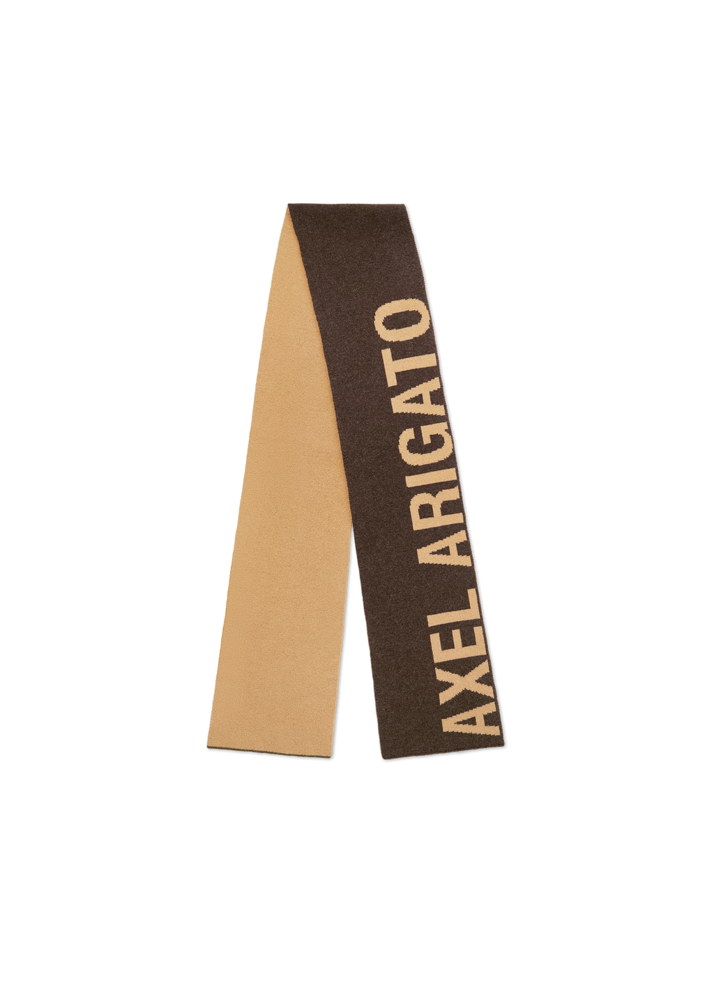 Arigato Scarf - Dark Brown/Camel - image 1
