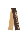 Arigato Scarf - Dark Brown/Camel - image 1