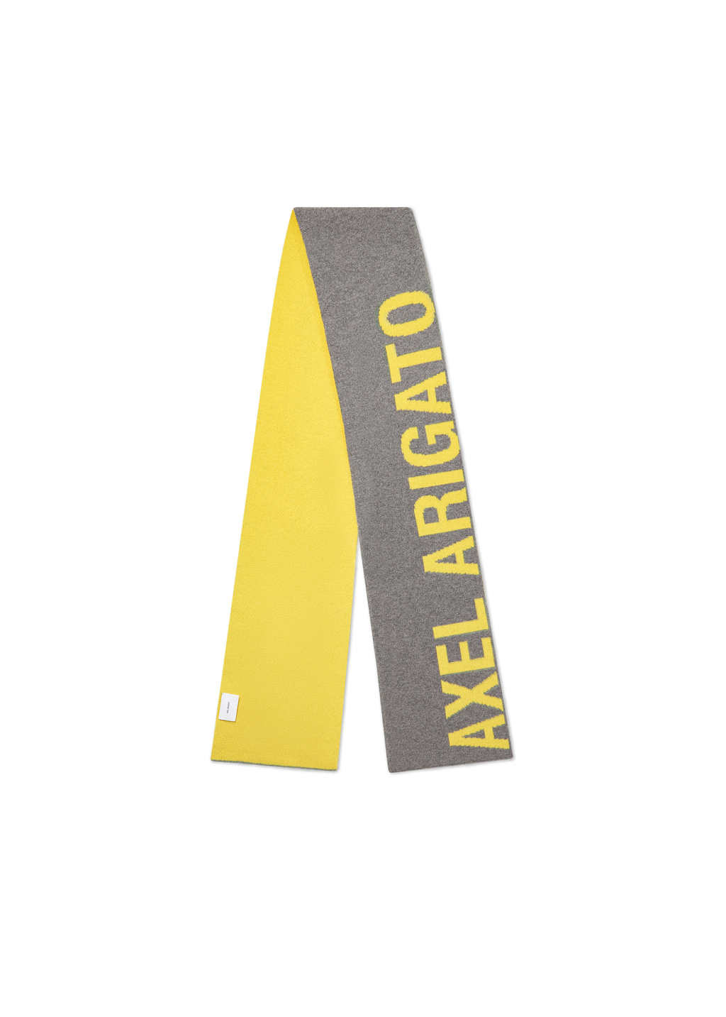 Arigato Scarf - Grey/Yellow - image 1
