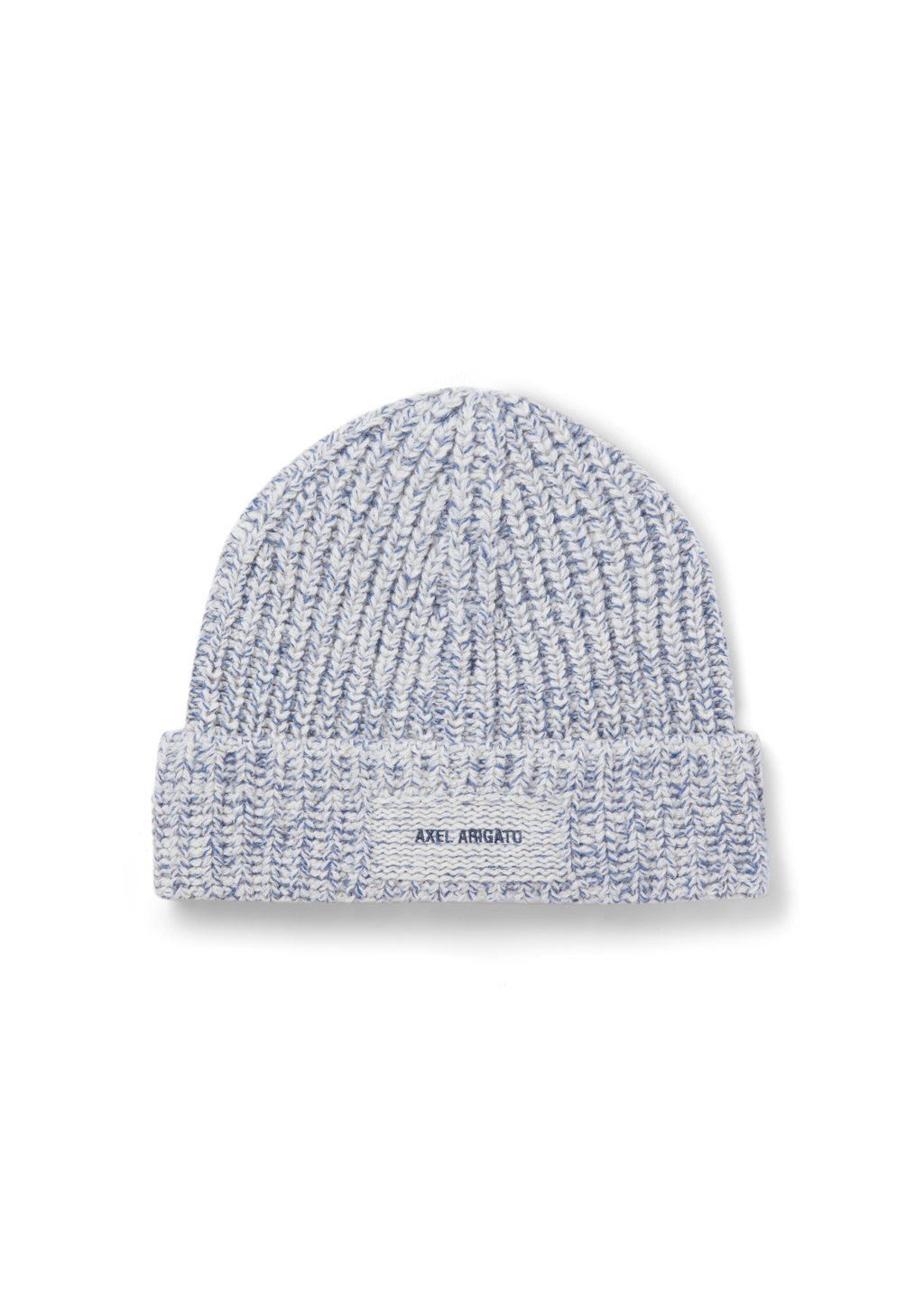 Flock Beanie - Blue Melange/Off White - image 1