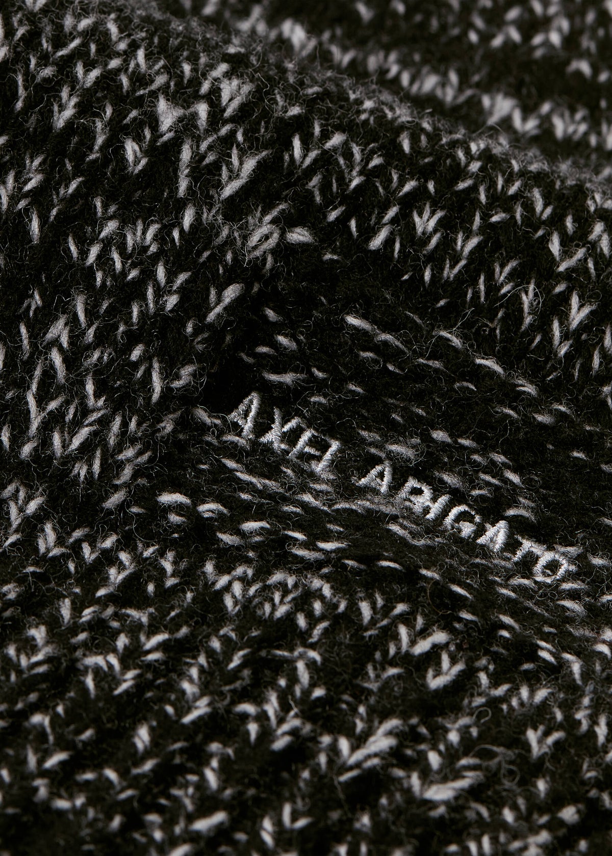 Flock Scarf - Black/White - image 4