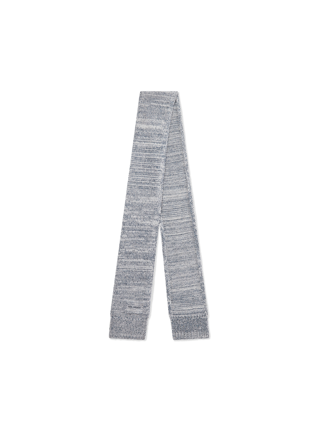 Flock Scarf - Blue Melange/Off White - image 1