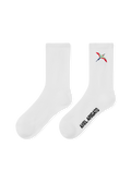 Bee Bird Tube Socks - White - image 1