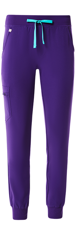 Zamora Jogger Scrub Pant™ - Purple Pulse