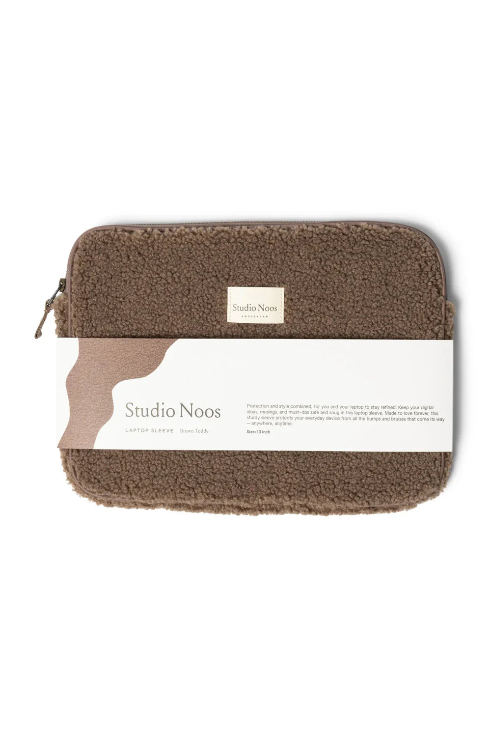 Bruine Teddy Laptophoes 13 inch
