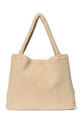 Ecru Teddy Mom-Tasche