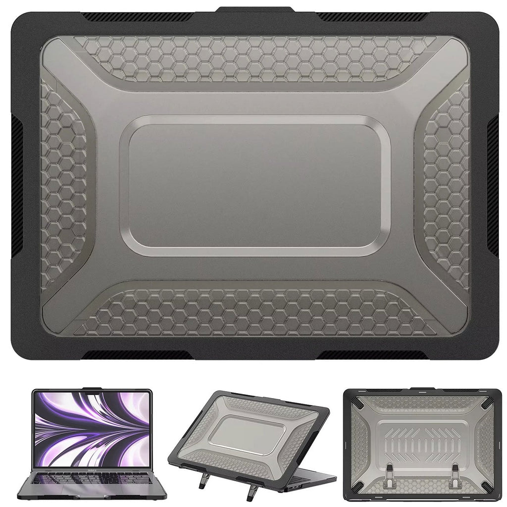 Abt Heavy Duty Hard Shell Laptop Case for MacBook Pro 2026 16 Inch in Black and Clear - SHELLPRO16RUGBLK/ - image 2