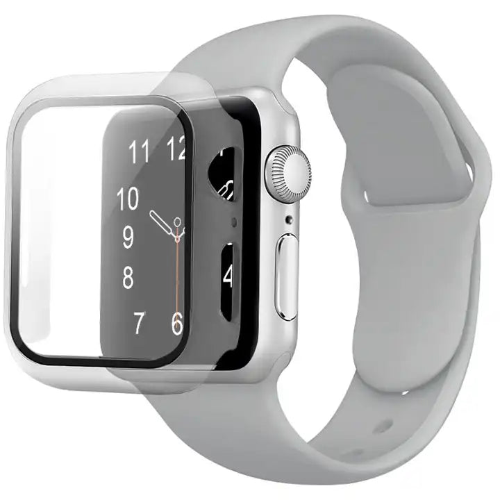Abt Apple Watch Screen Protector and Bumper 41mm (Series 9, 8, 7, 6, 5, SE) in Clear - BUMPER41MMCLEAR - image 1