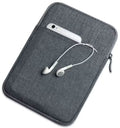 Abt 11" Canvas Tablet Sleeve Case Travel for iPad Pro 11-Inch and Air 1/2 in Gray - SLEEVE11GREY - image 1