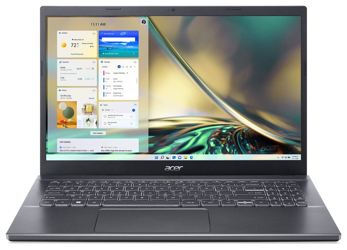 Acer Aspire Go 15 Laptop 15.6-Inch AMD Ryzen 7 7730U 32GB RAM 1TB SSD in Steel Gray - AG1542PR6ZY - image 1
