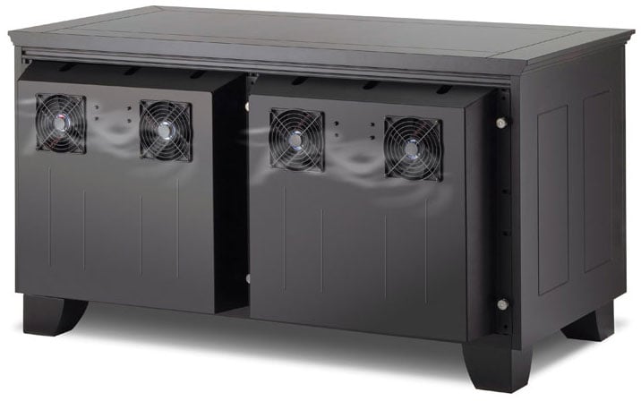 Salamander Designs Black Active Cooling Extended Rear Panel - SA/XR20/AC - image 2