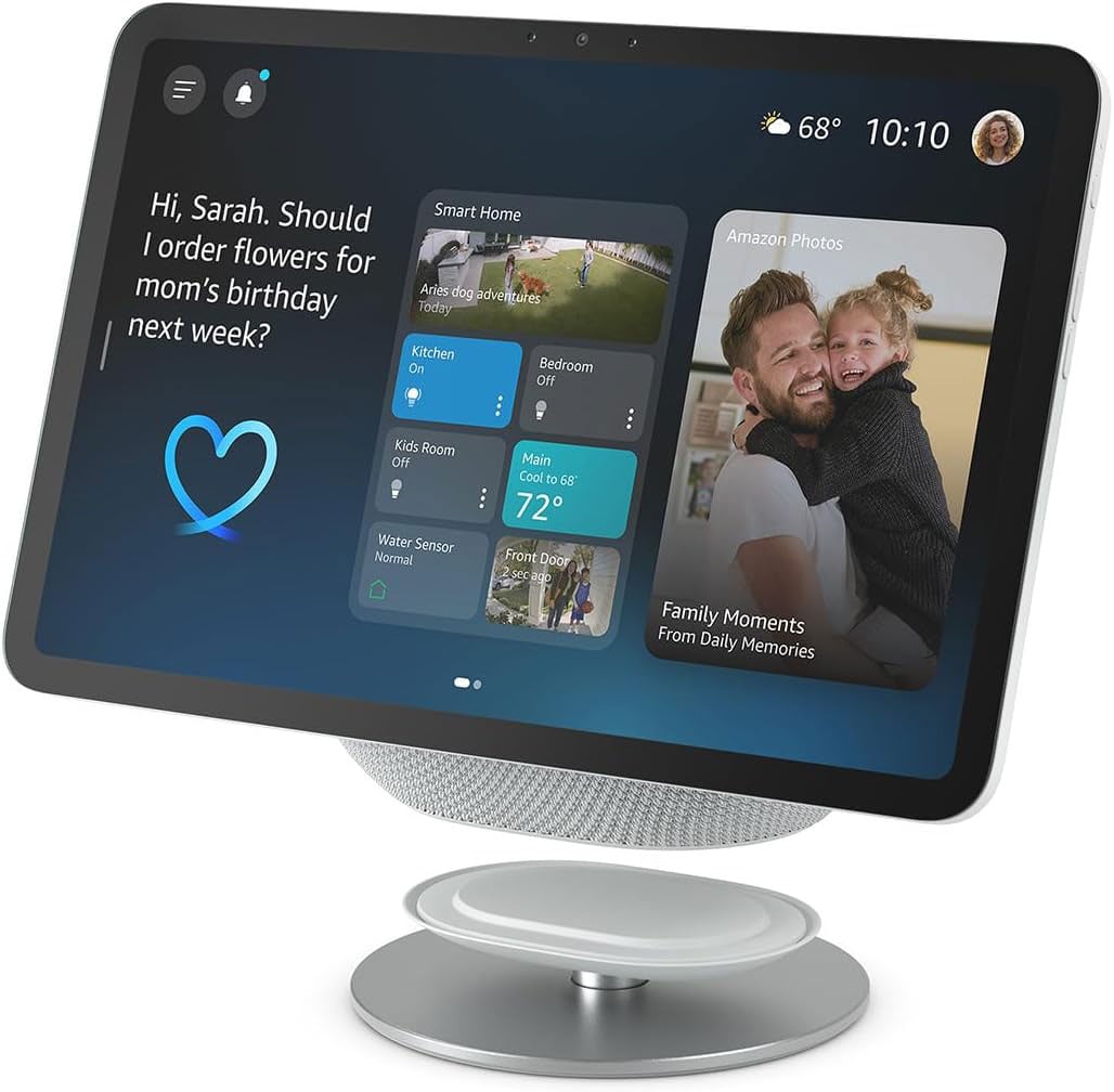 Amazon Adjustable Stand for Amazon Echo Show 8 and 11 2025 in Glacier White - B0DTXGMQTZ - image 3