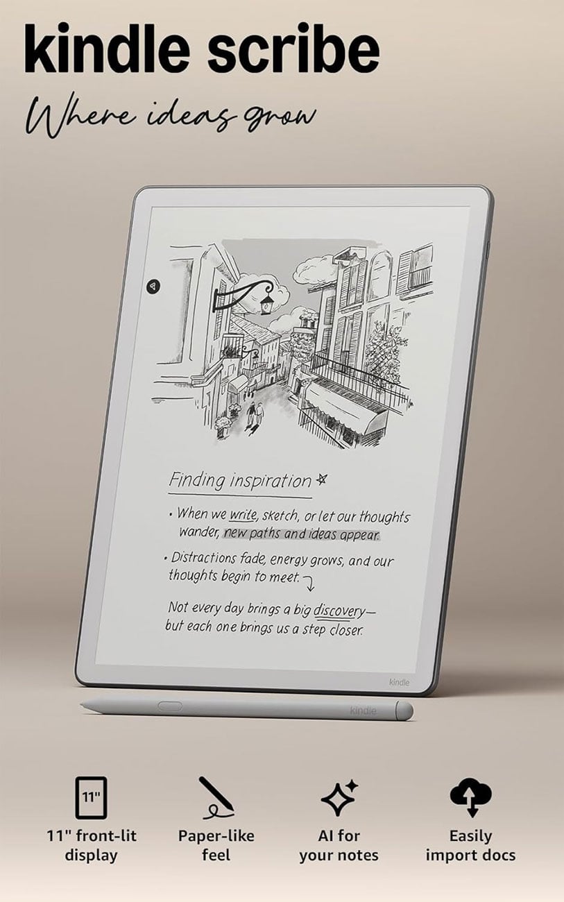 Amazon Kindle Scribe with Front Light 11-Inch 64GB in Graphite - B0FC1ZS9QZ - image 2