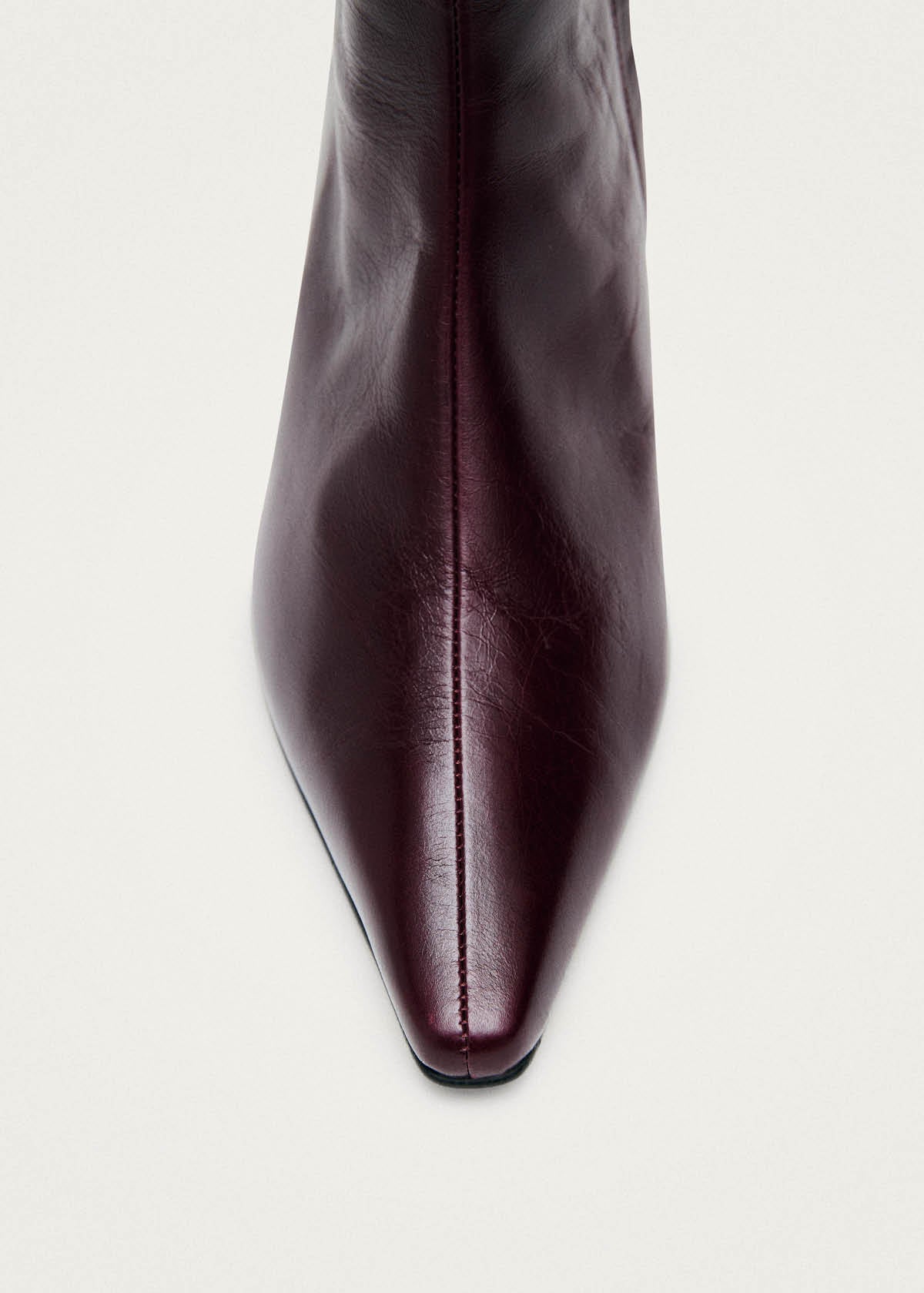 Ambar Rift Enkelboots van bordeauxrood leer