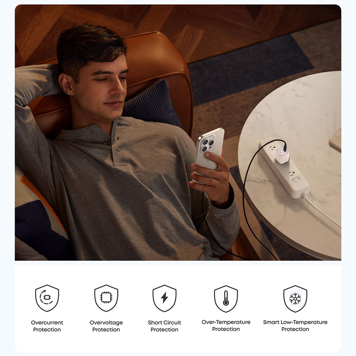 Anker Zolo Wall Charger 30W in White - A2698J21-1 - image 4