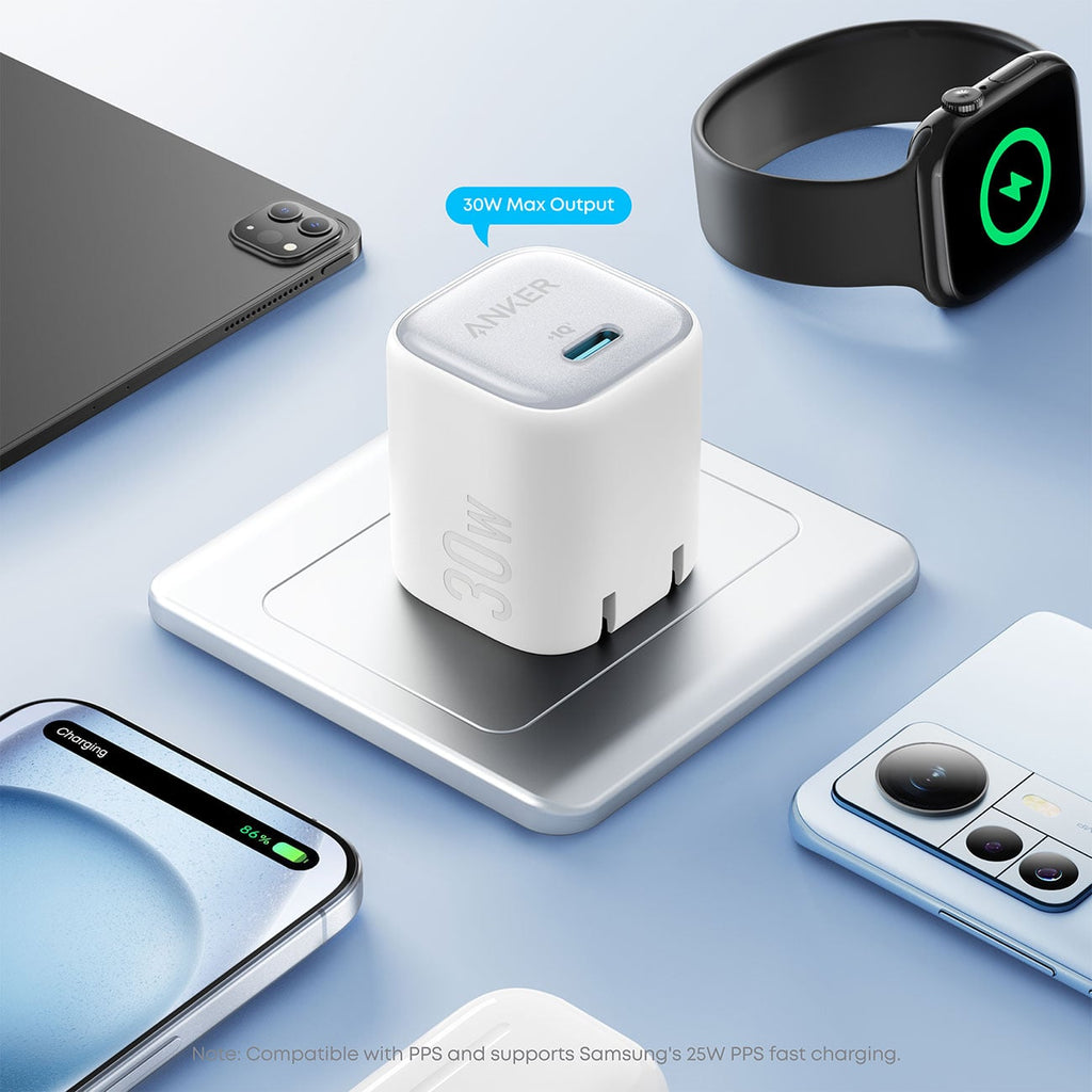 Anker Zolo Wall Charger 30W in White - A2698J21-1 - image 3