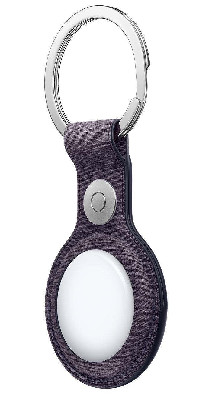 Apple AirTag FineWoven Key Ring in Midnight Purple - MGG04ZM/A - image 2