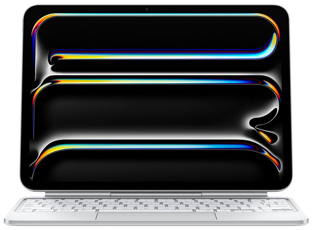 Apple Magic Keyboard Case for iPad Pro 11-Inch (M4) in White - MWR03LL/A - image 1