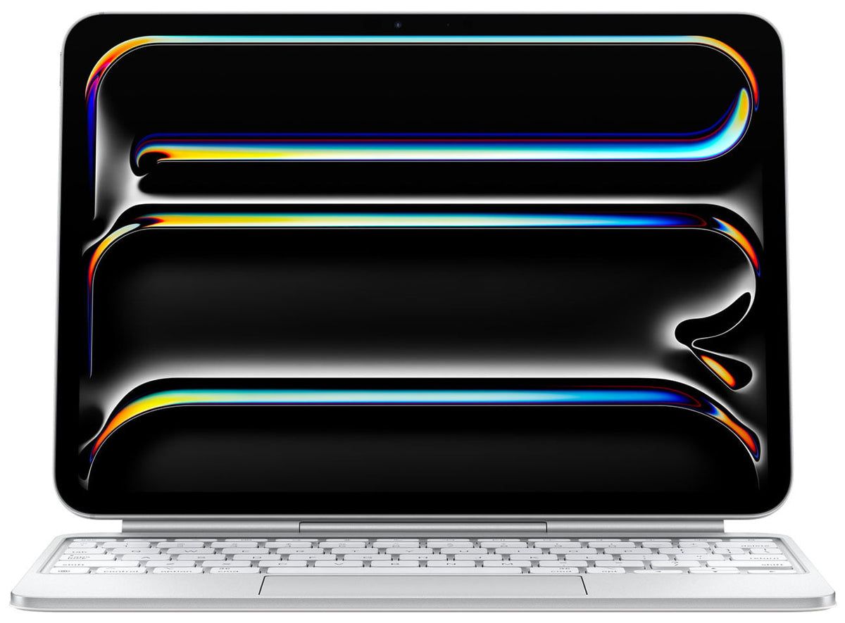 Apple Magic Keyboard Case for iPad Pro 11-Inch (M4) in White - MWR03LL/A - image 1